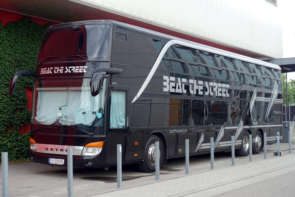 Setra S 431 DT  Beat the Street , Karlsruhe 01.08.2018