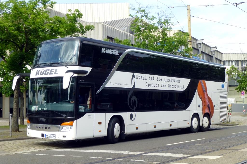 Setra S 431 DT  Kögel , Karlsruhe 16.05.2015