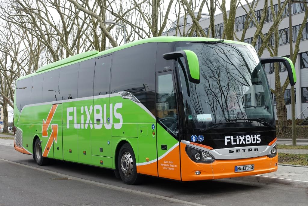 Setra S 516 HD/2  Flixbus - Stuber , Karlsruhe HBf/ZOB 09.03.2018
