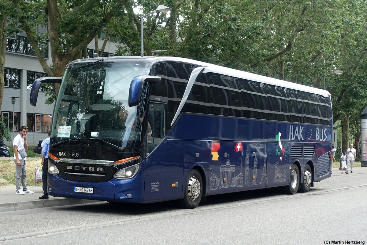 Setra S 517 HDH  HAKOBUS , Karlsruhe Juni 2023