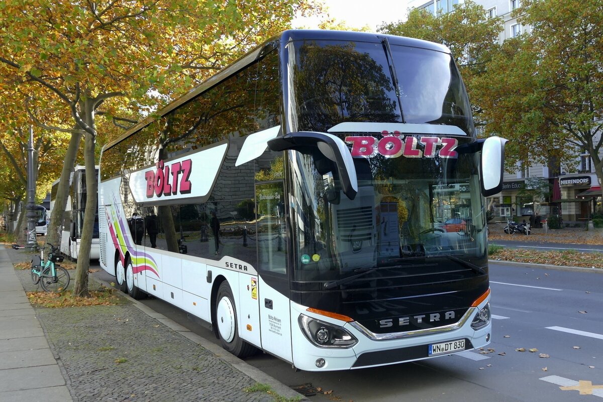 Setra S 531 DT - von Böltz-Reisen, Berlin im Oktober 2022.