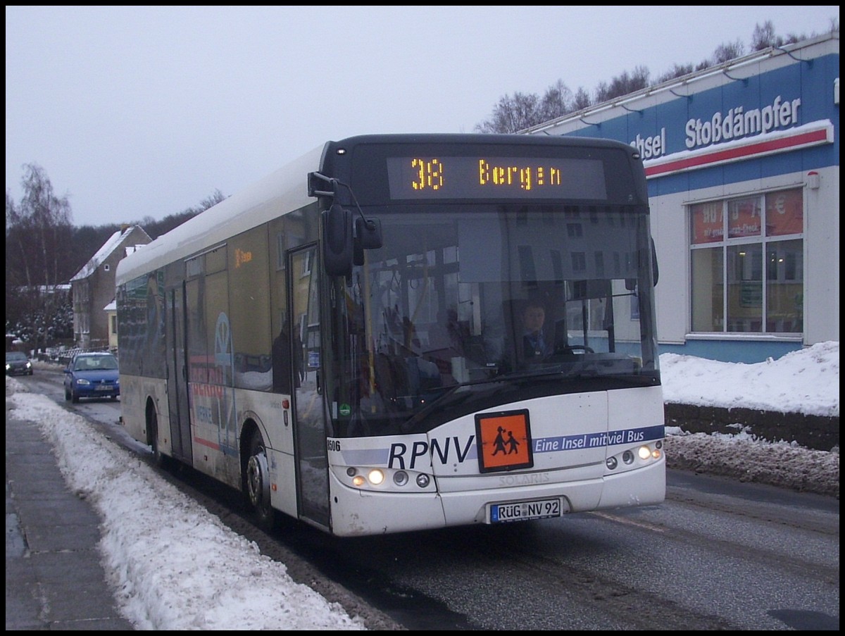 Solaris Urbino 12 der RPNV in Bergen am 12.12.2012