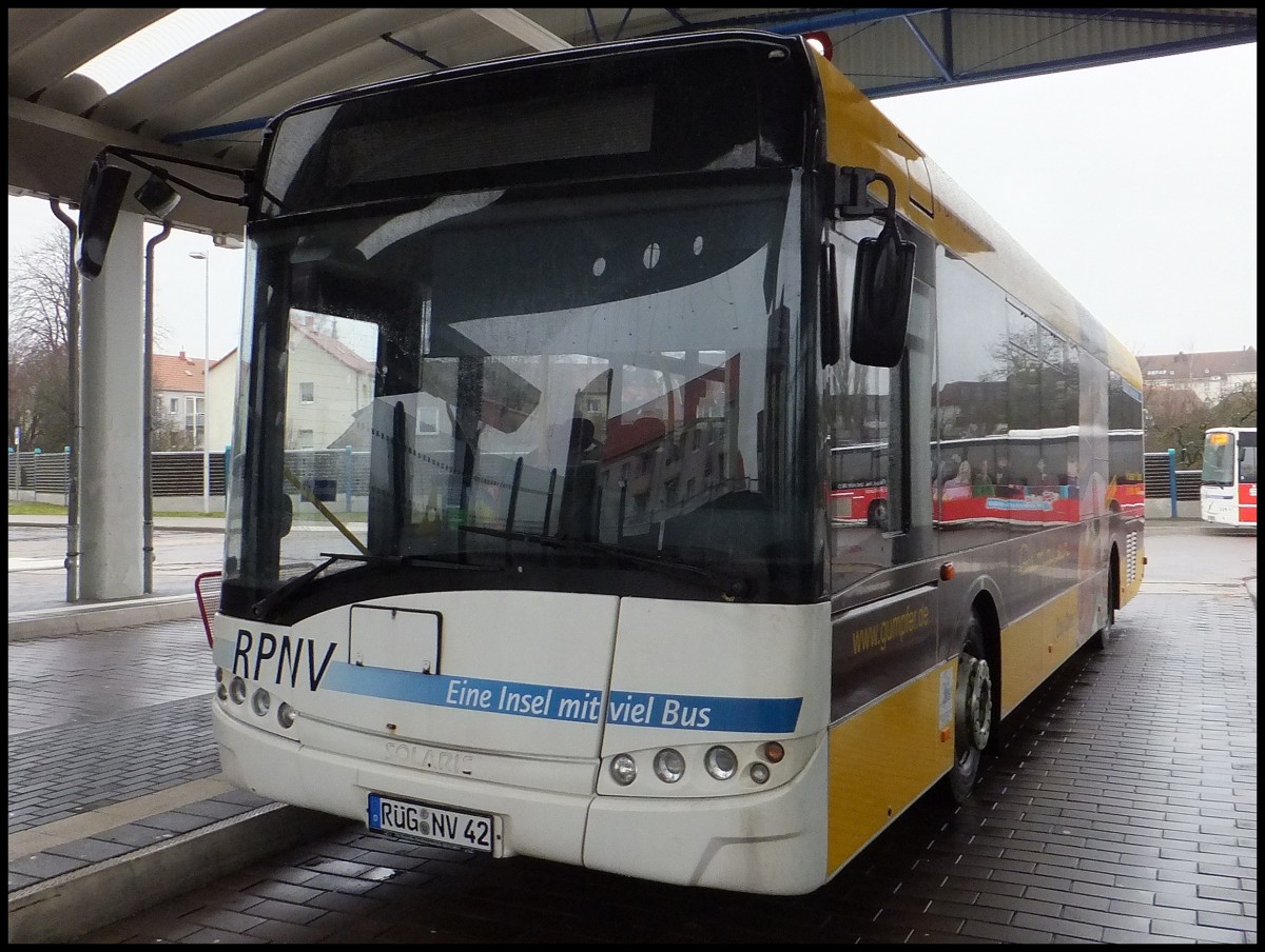 Solaris Urbino 12 der RPNV in Bergen am 30.01.2013