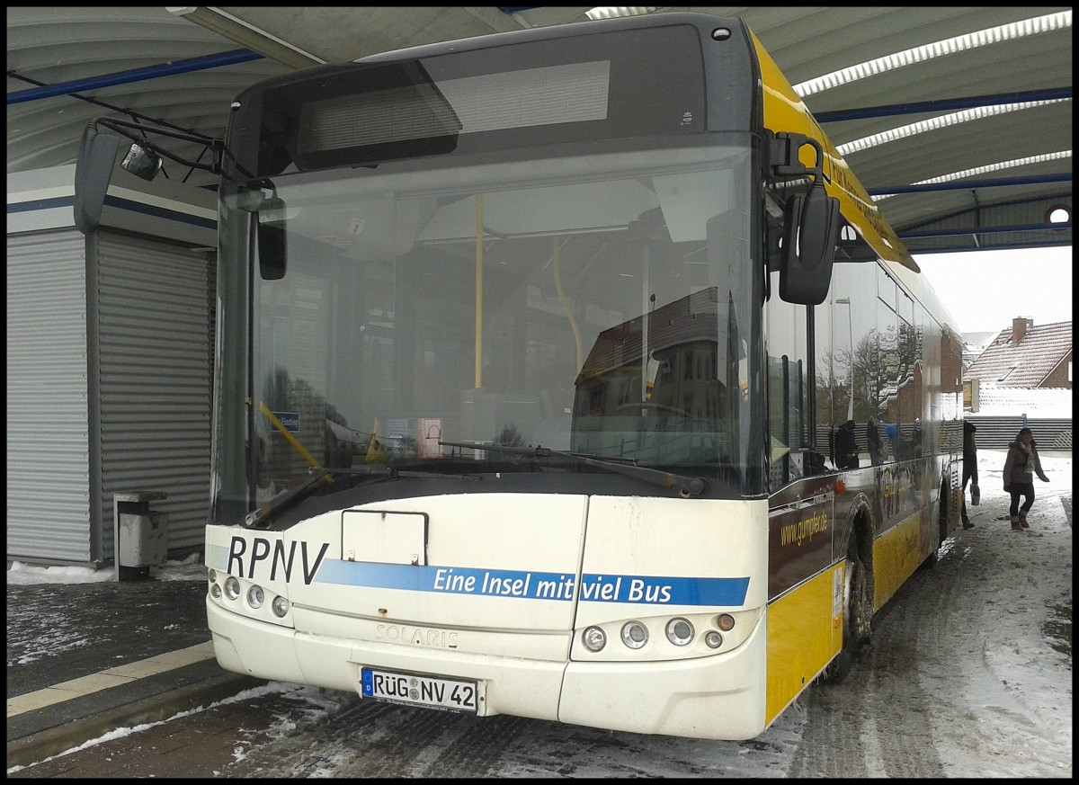 Solaris Urbino 12 der RPNV in Bergen am 11.03.2013