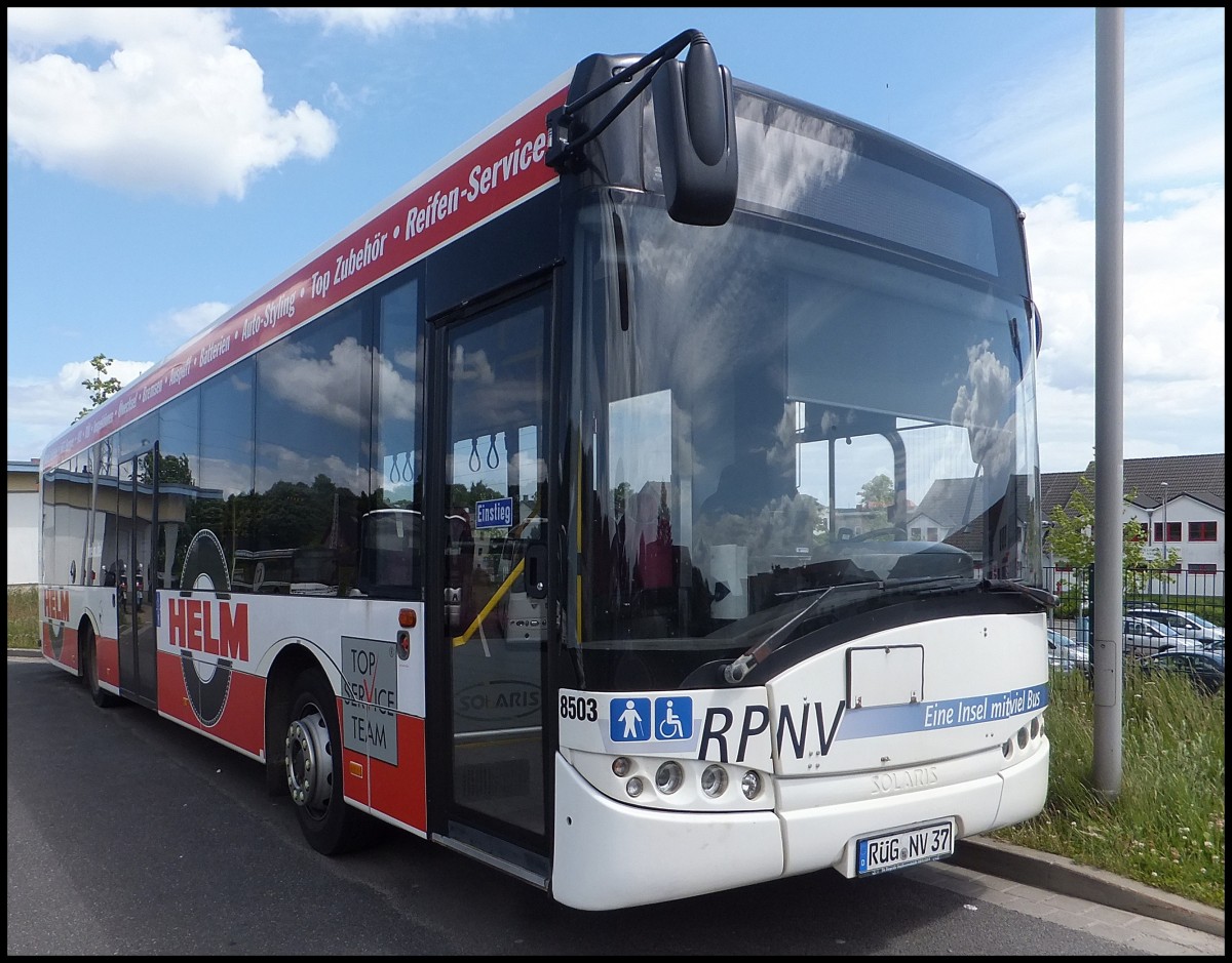 Solaris Urbino 12 der RPNV in Sassnitz am 16.06.2013