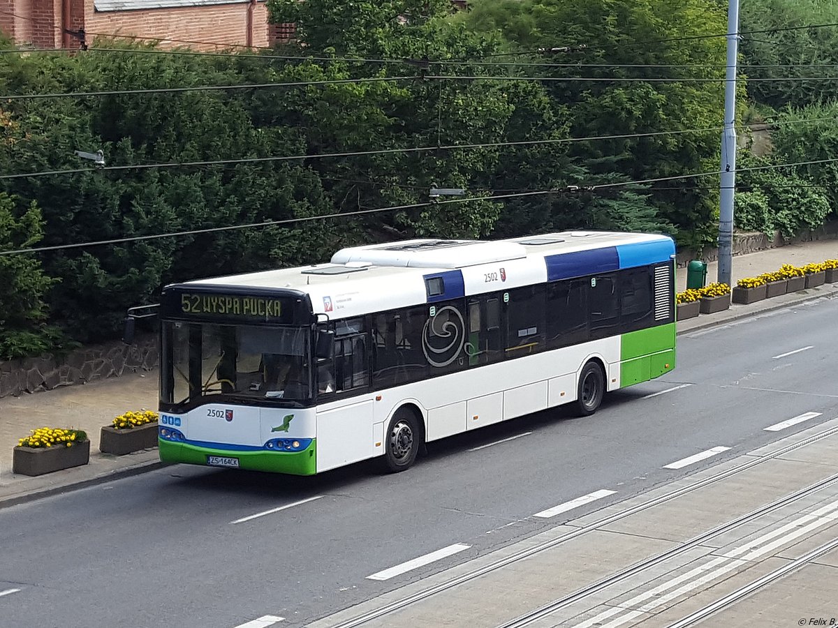 Solaris Urbino 12 der SPAD in Stettin am 26.07.2016