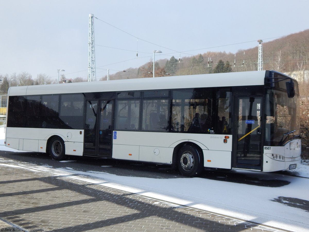 Solaris Urbino 12 der VVR in Sassnitz am 17.03.2018