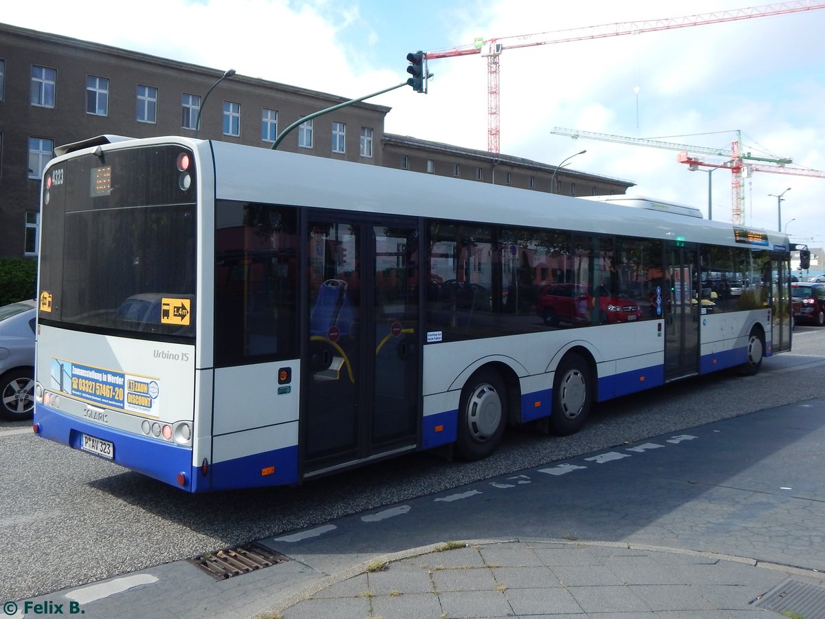 Solaris Urbino 15 von Beelitzer Verkehrs- und Servicegesellschaft mbH in Potsdam am 24.08.2015