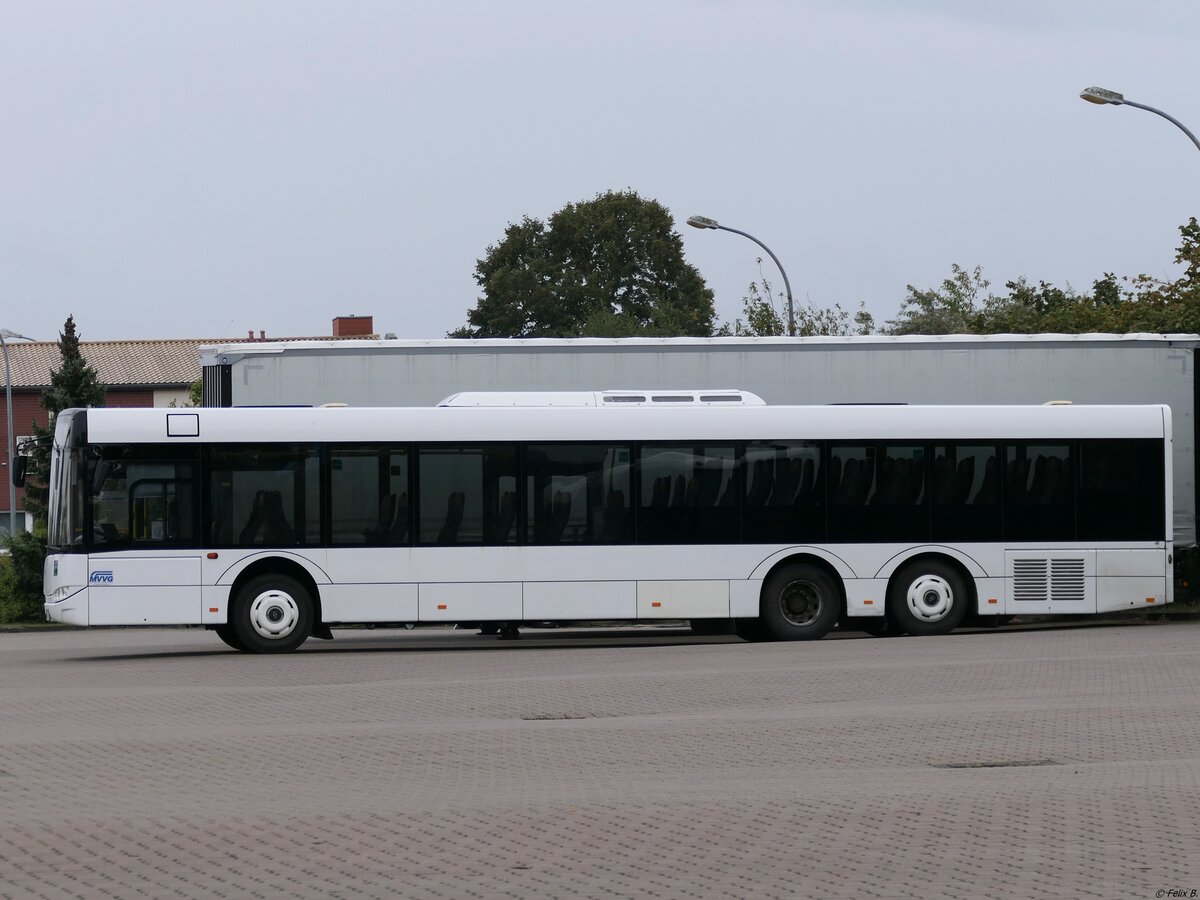 Solaris Urbino 15 der MVVG in Waren am 22.09.2021