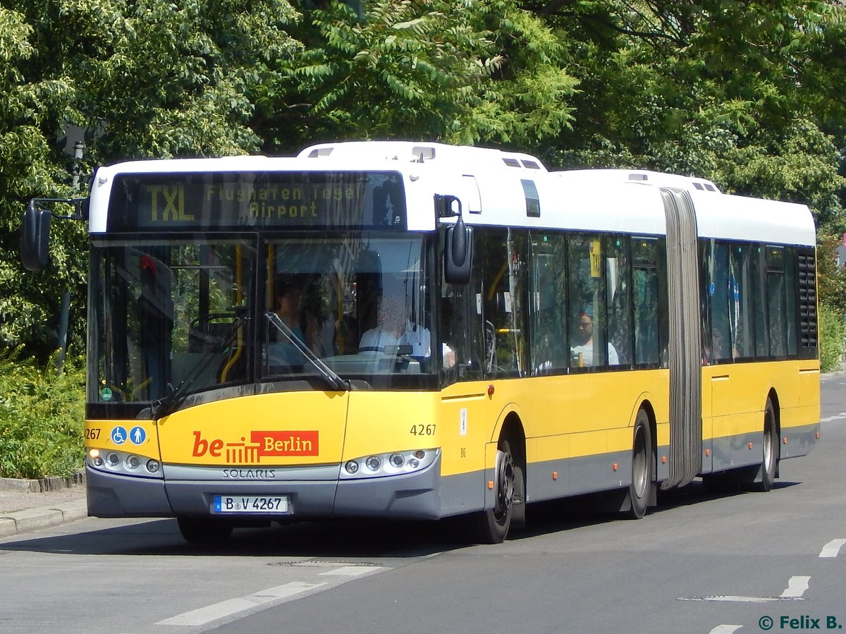 Solaris Urbino 18 der BVG in Berlin am 08.06.2016