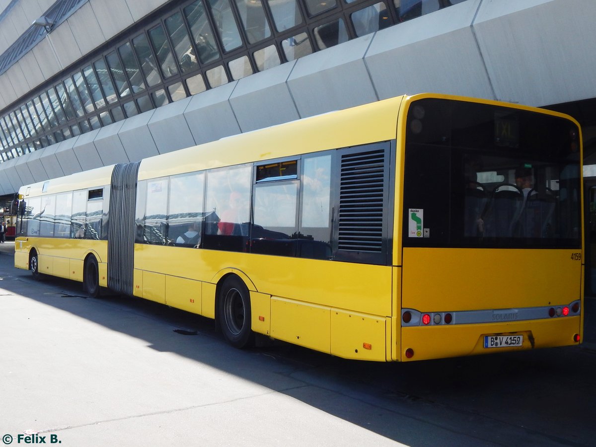 Solaris Urbino 18 der BVG in Berlin am 08.06.2016