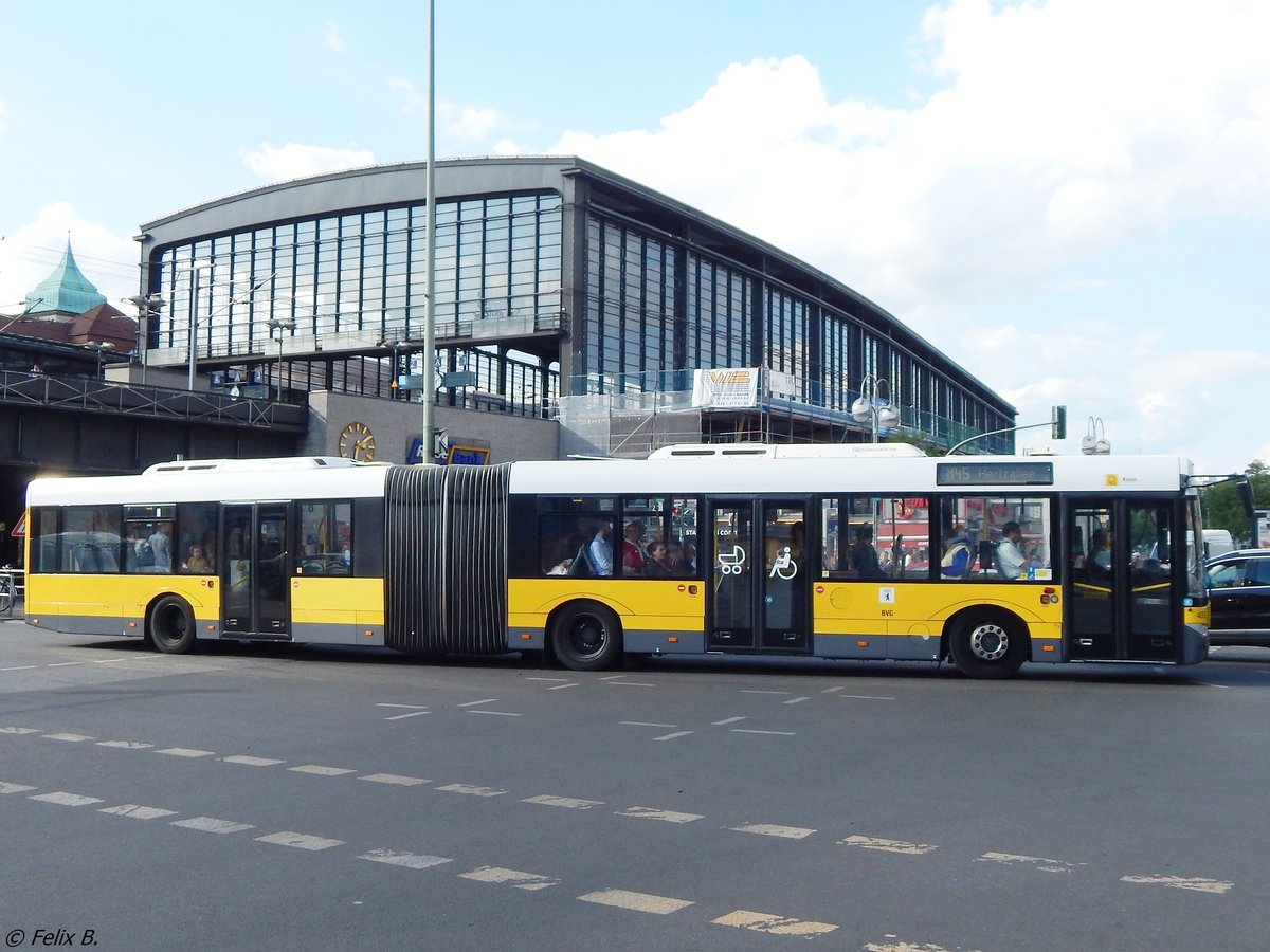 Solaris Urbino 18 der BVG in Berlin am 09.06.2016