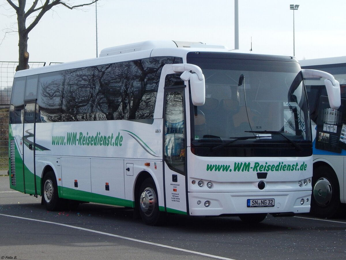 Temsa MD9 von WM-Reisedienst aus Deutschland in Neubrandenburg am 06.03.2019