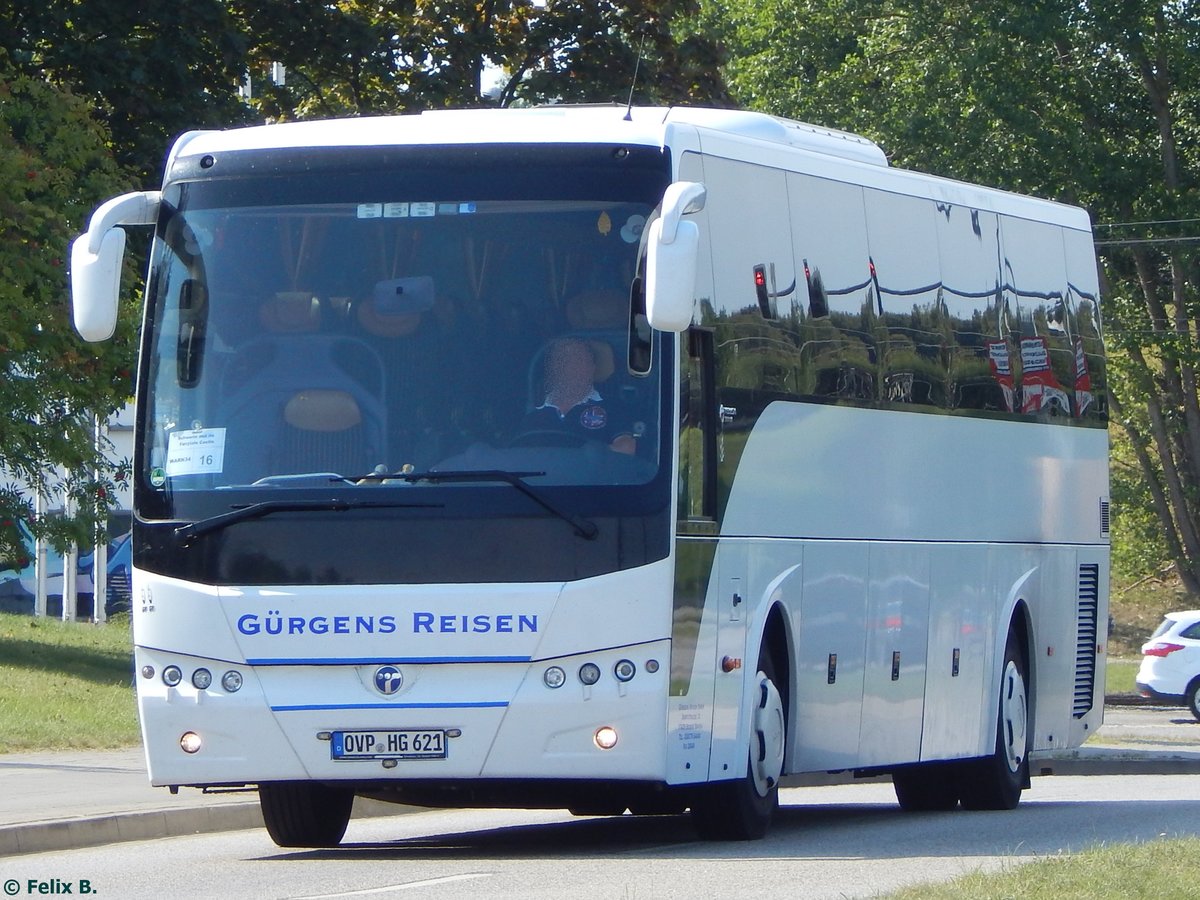 Temsa Safari HD von Gürgens Reisen aus Deutschland in Rostock am 14.09.2016