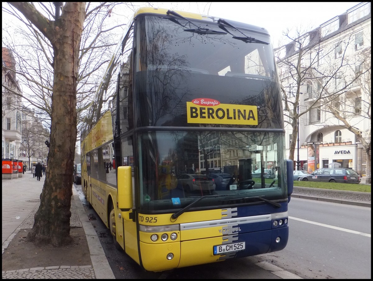 Van Hool TD925 von Berolina in Berlin am 07.02.2014
