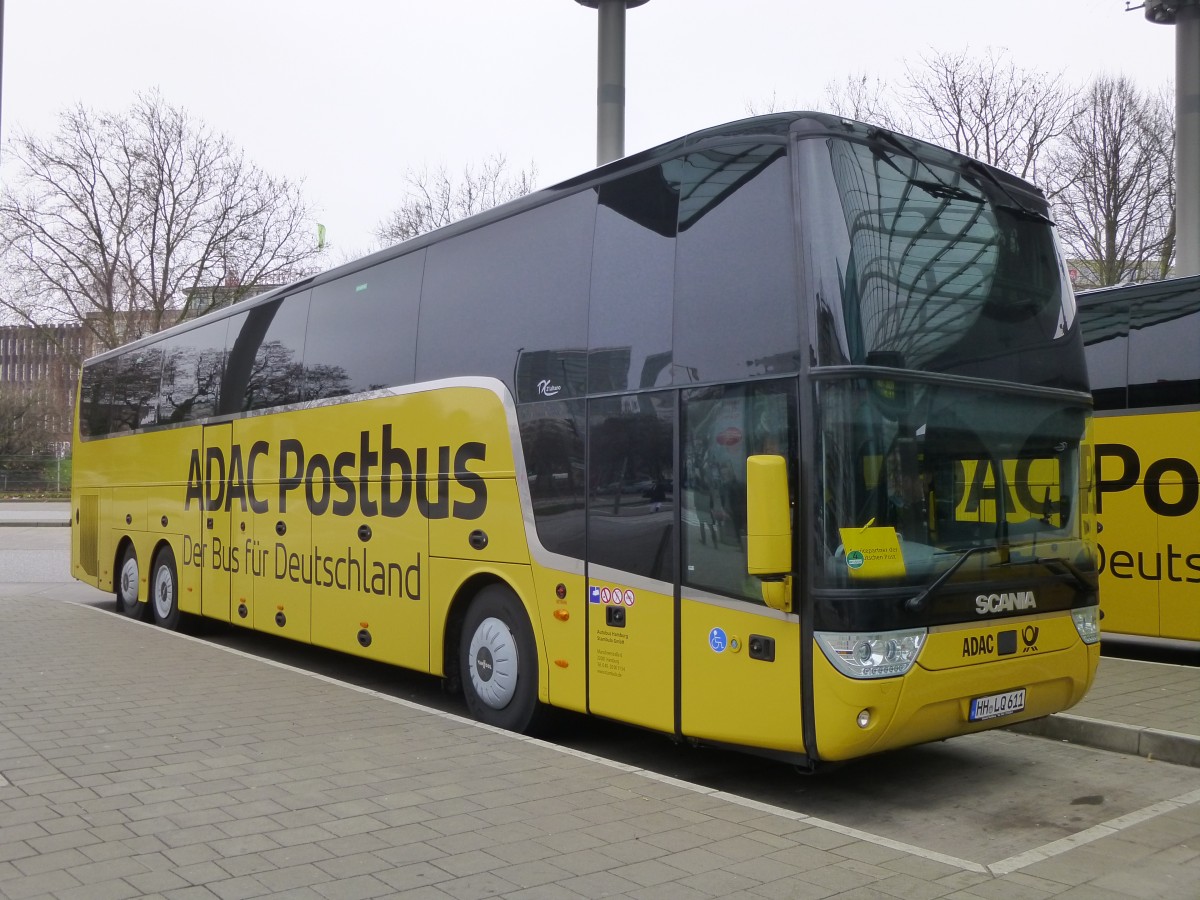 Van Hool TX 21 altano  ADAC Postbus - Stambula , Hamburg ZOB 19.01.2014