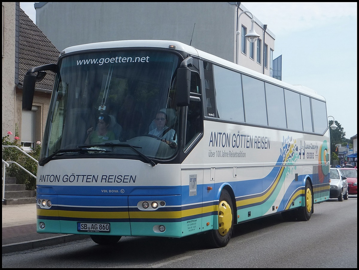 VDL Bova Futura von Anton Gtten Reisen aus Deutschland in Sassnitz am 27.07.2013