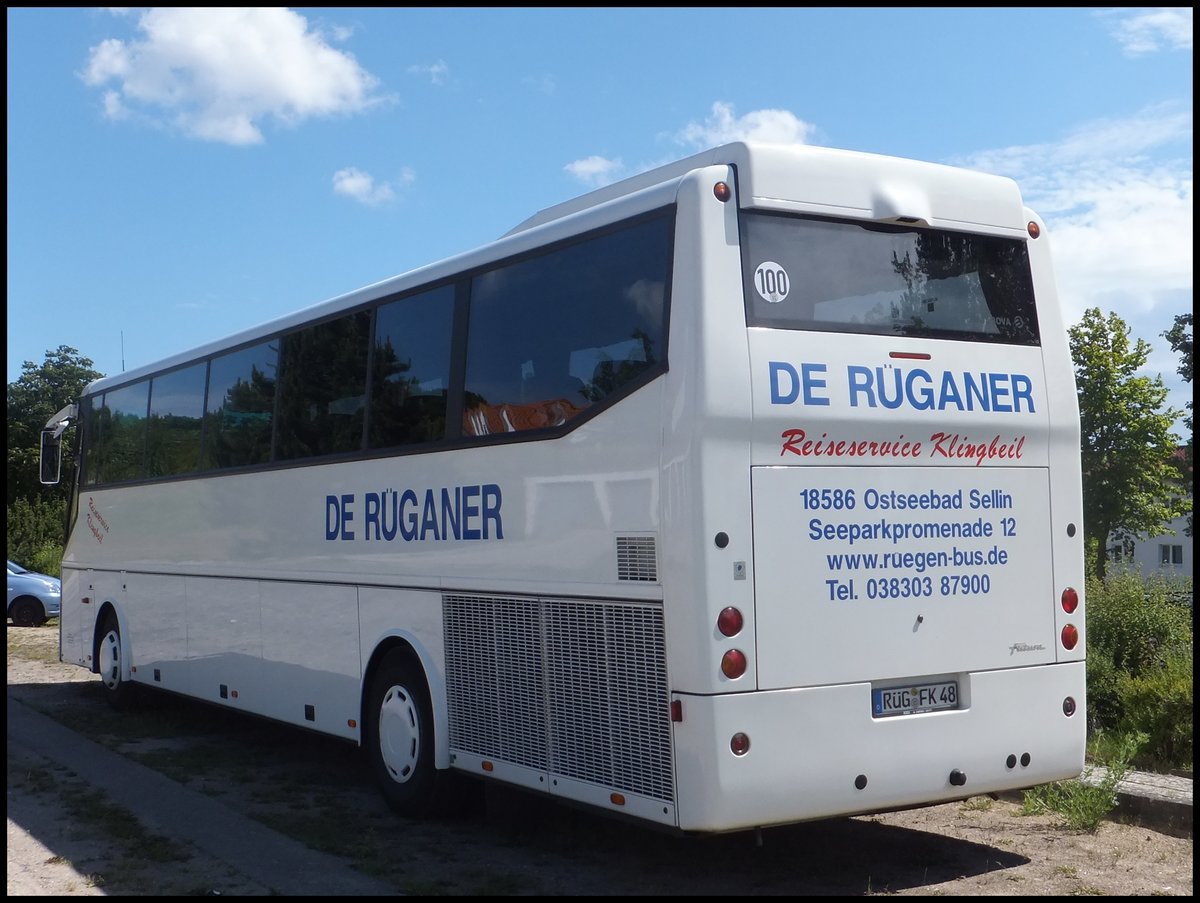 VDL Bova Futura von De Rüganer aus Deutschland in Sassnitz am 24.06.2014