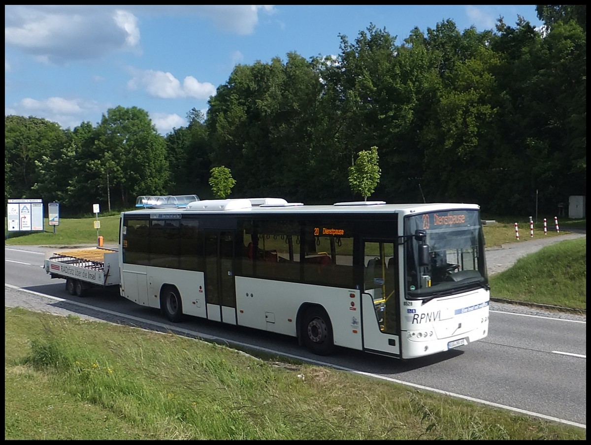 Volvo 8700 der RPNV in Sassnitz am 16.06.2013
