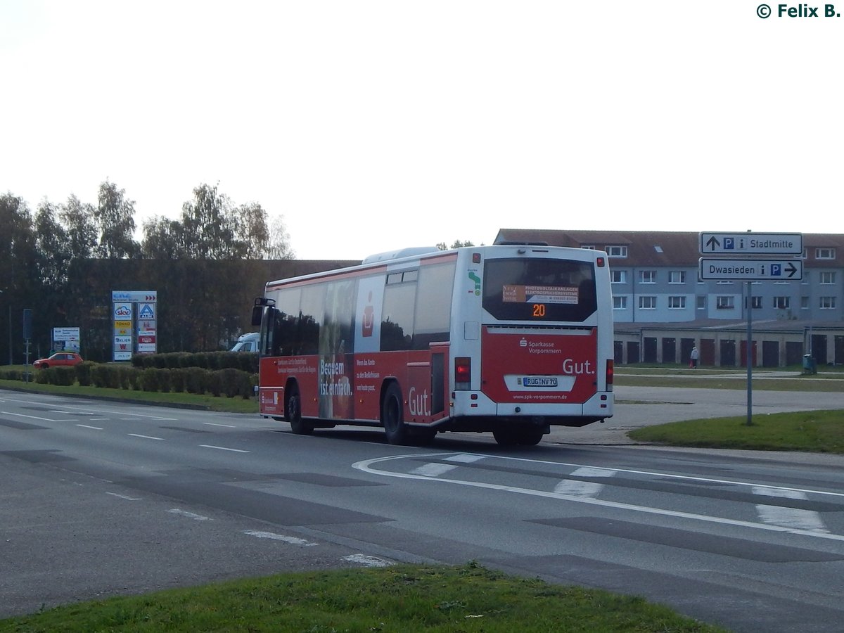 Volvo 8700 der VVR in Sasnitz am 24.10.2016