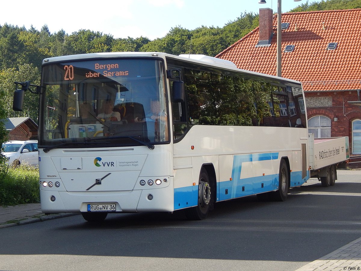 Volvo 8700 der VVR in Sassnitz am 22.08.2017