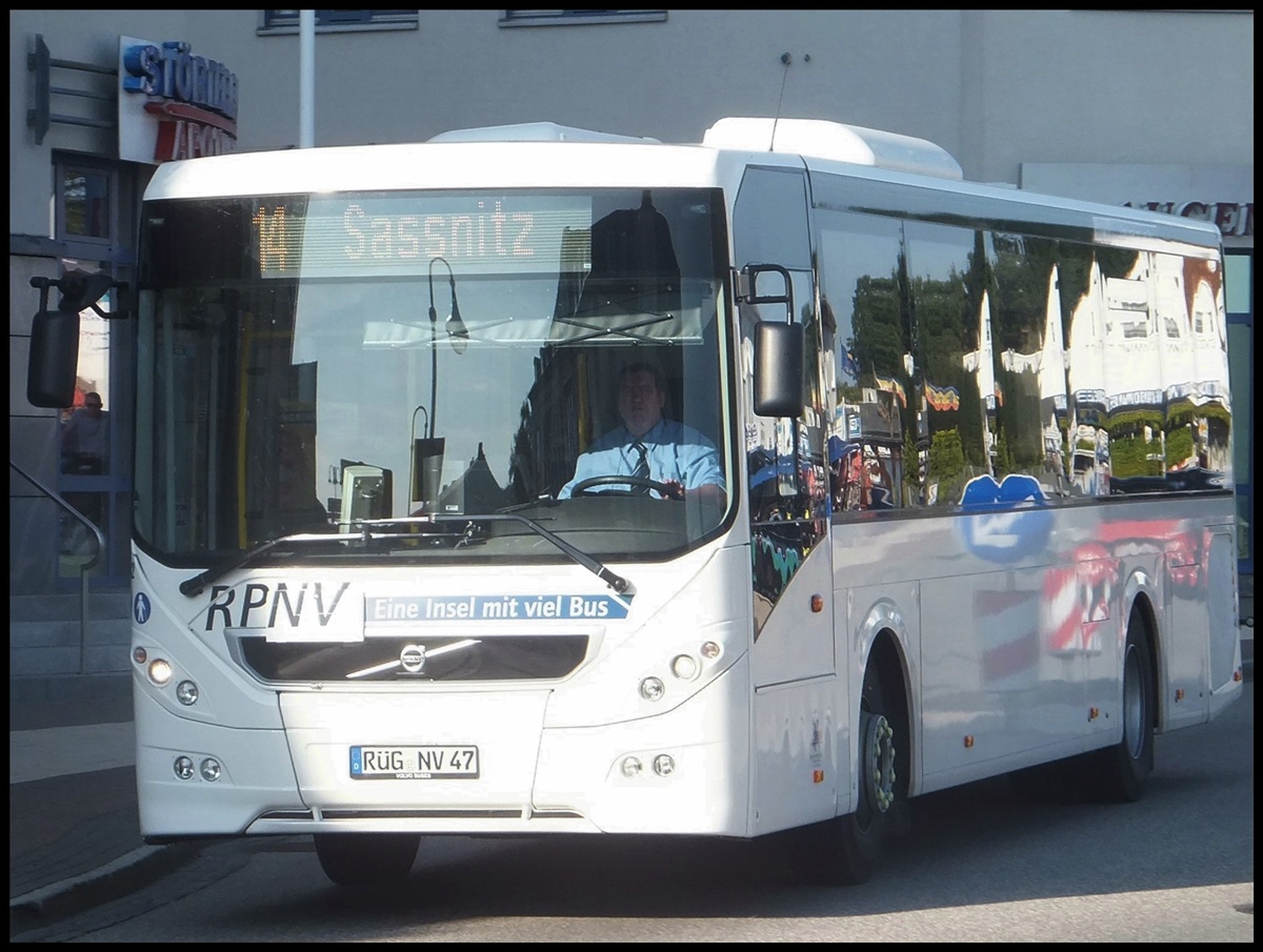 Volvo 8900 der RPNV in Sassnitz am 05.09.2013