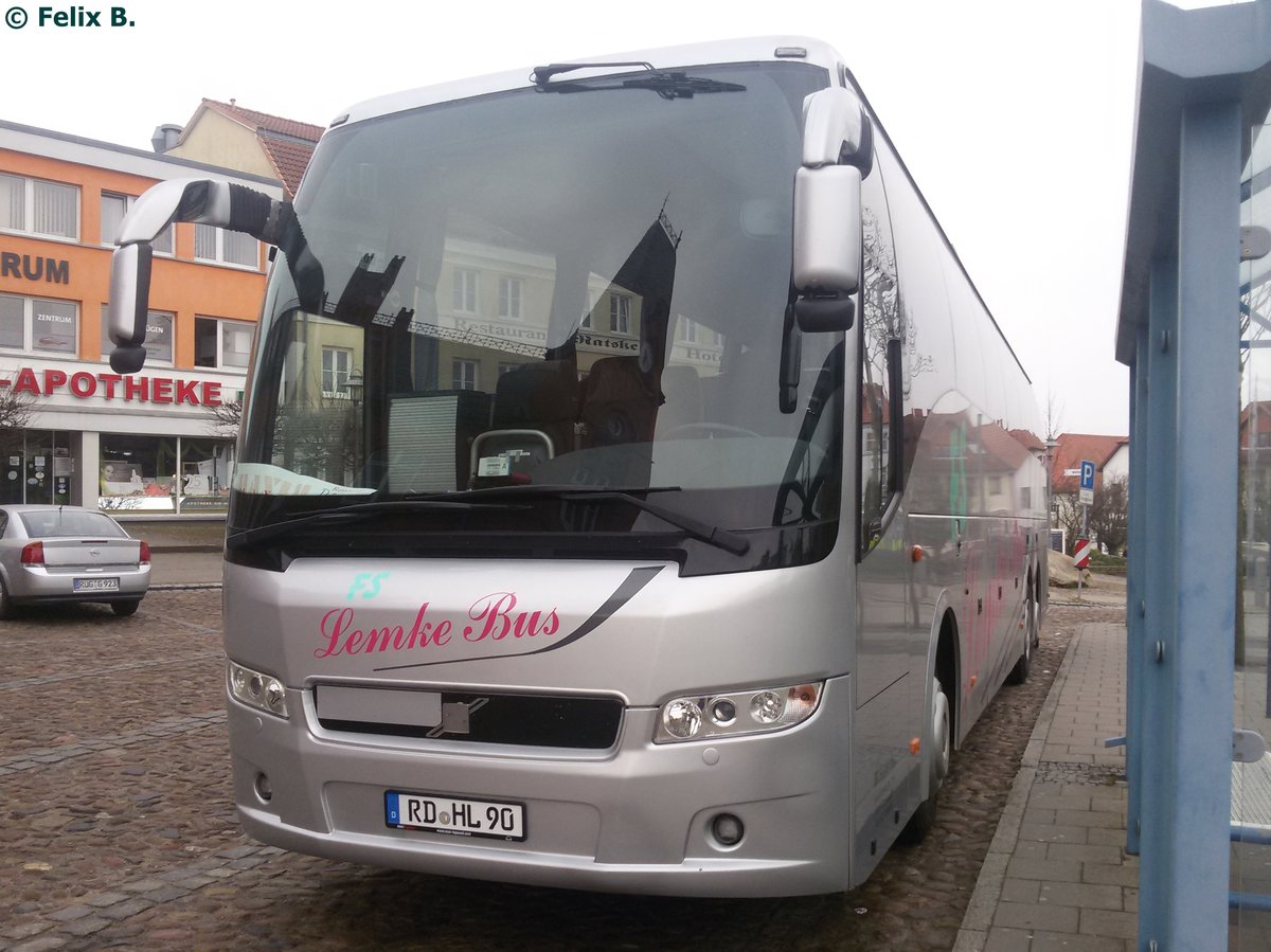 Volvo 9700 von Lemke Bus aus Deutschland in Bergen am 27.03.2015