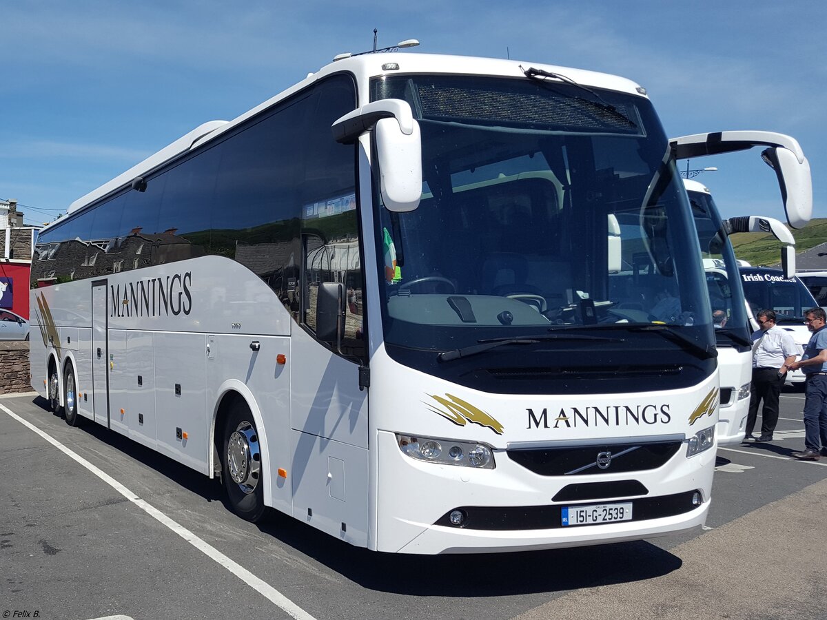Volvo 9700 von Mannings aus Irland in Irland am 23.06.2018