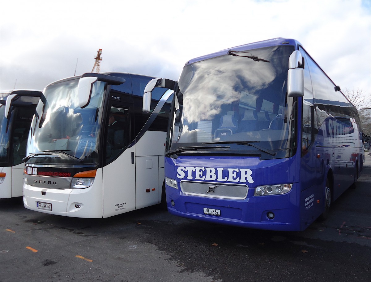 Volvo 9700 Stebler Voyages Develier, Berne novembre 2015