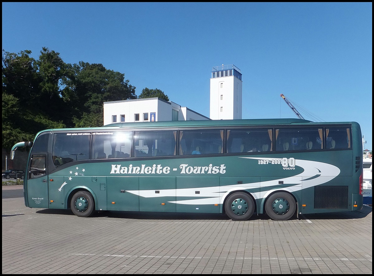 Volvo 9900 von Keitel-Reisen aus Deutschland im Stadthafen Sassnitz am 25.08.2013