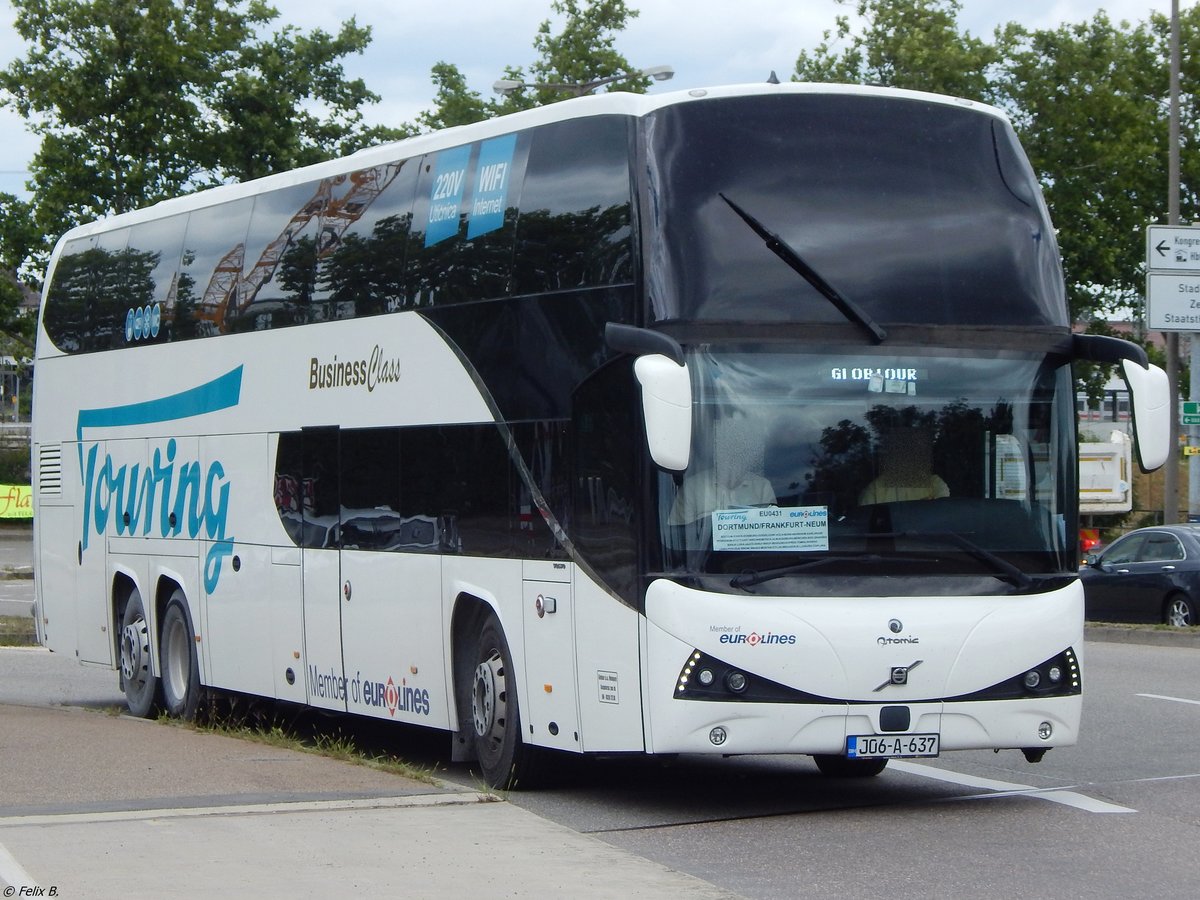 Volvo Atomic 9 von Touring/Globtour aus Bosnien-Herzegowina in Karlsruhe am 22.06.2018
