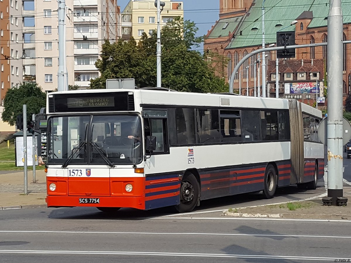 Volvo B10MA Carrus der SPAK in Stettin am 26.07.2016