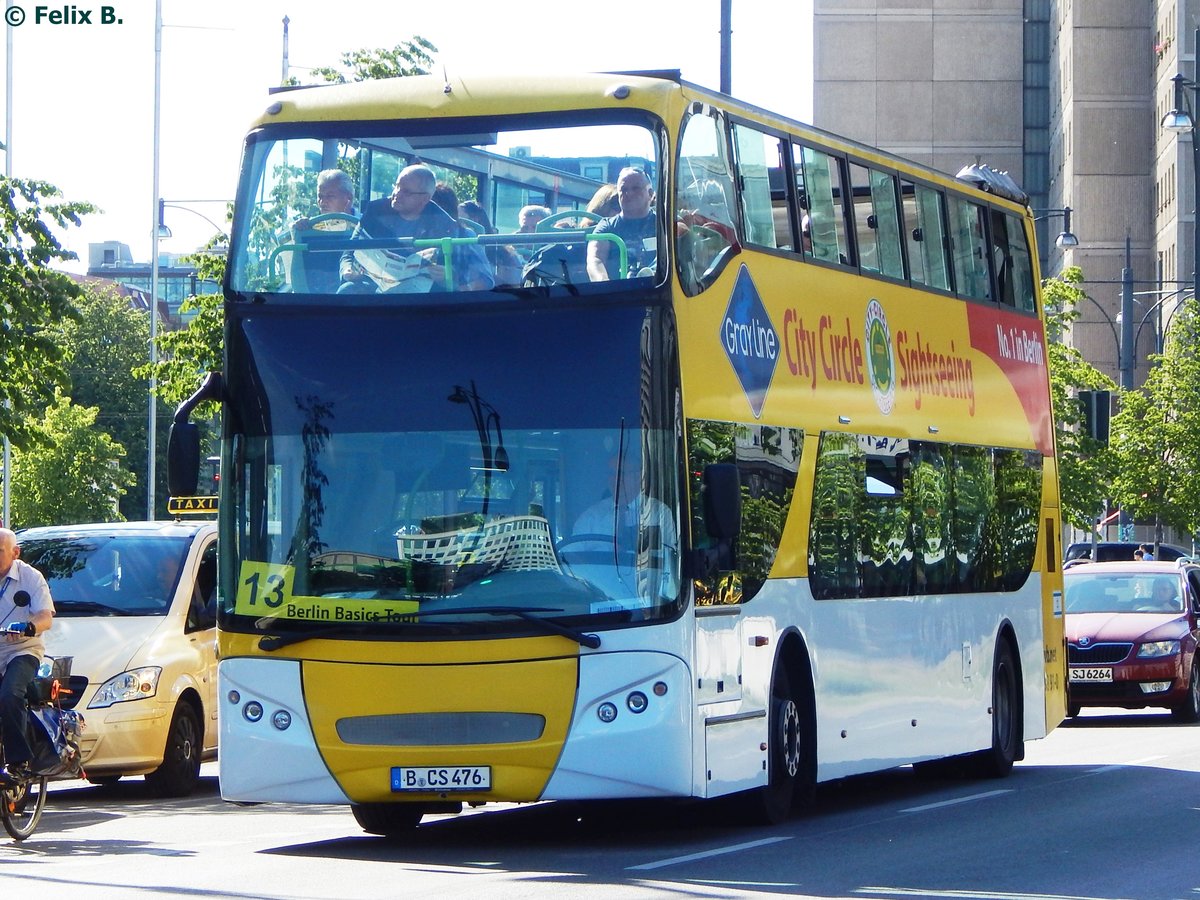 Volvo UNVI B9TL von DWM Bus Company GmbH aus Deutschland in Berlin am 07.06.2016
