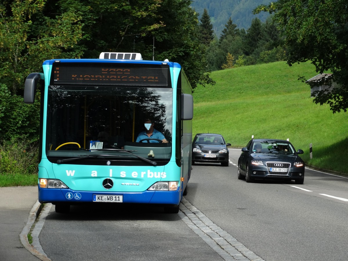 Walserbus Mercedes Benz Citaro C1 Facelfit am 08.08.14 am Söllereck bei Oberstdorf