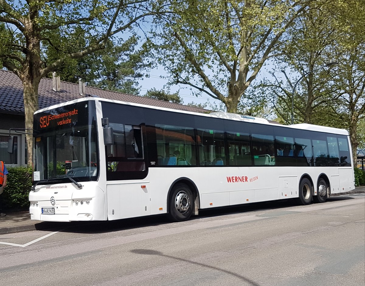 Werner Reisen Malsch ~ Golden Dragon XML ~ April 2019 Rastatt Bahnhof Ost ~ SEV S8 Gernsbach Bf