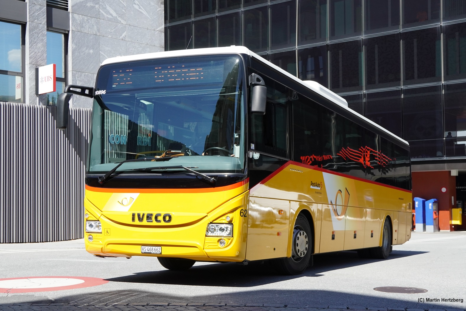 Iveco Bus Crossway  PostAuto , Visp (CH) September 2023