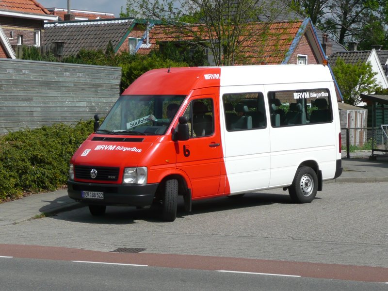 22.04.2009,RVM BrgerBus an der syntus-Busstation in Winterswijk/Niederlande.