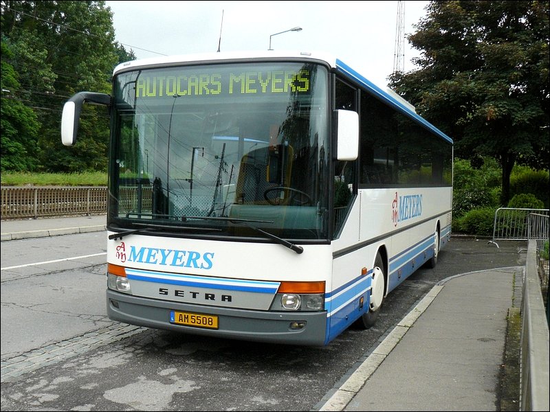 (AM 5508) Setra Bus der Firma Meyers aus Flbour aufgenommen am 07.06.08.