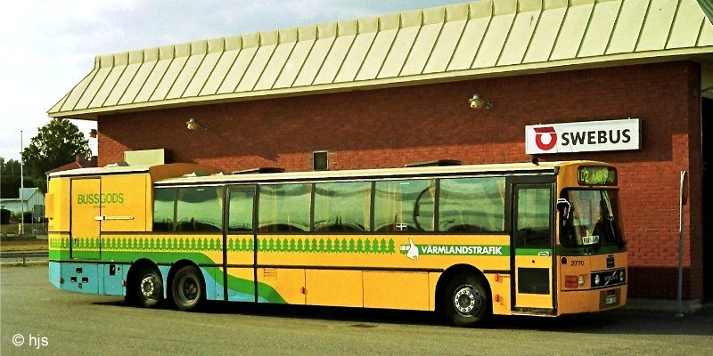 Bus 2770 von Vrmlandstrafik in Arvika (12. August 1994)