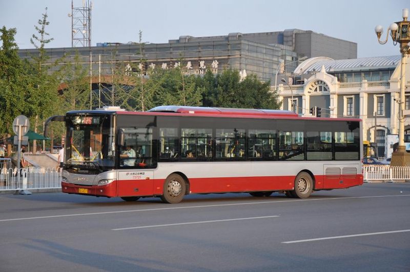Bus am 14. Juli 2009 in Peking.
