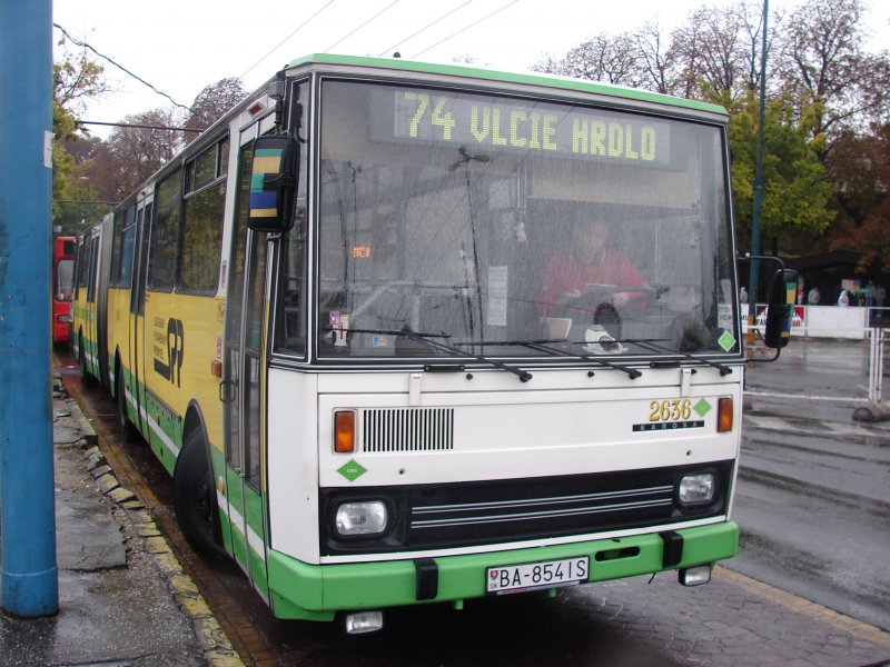 Ein Bus aufgenommen am 23.10.2007 in/am Bratislava hlavn stanica