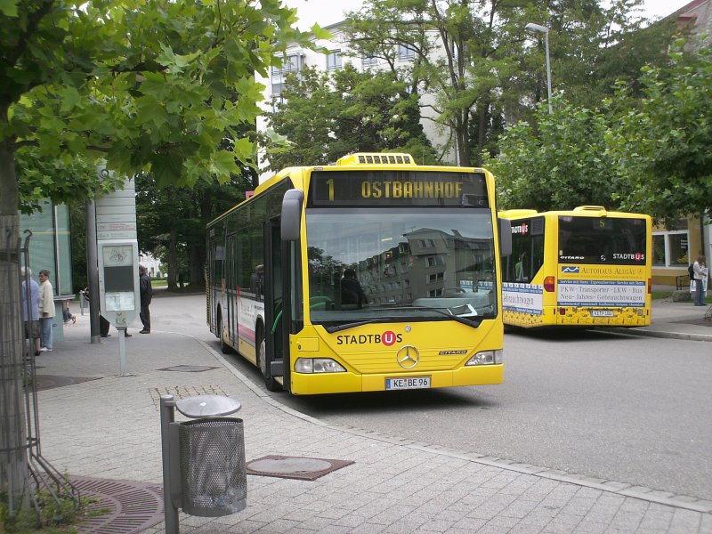 Ein weiterer Citaro auf der linie 1 ,auch am Busbahnhof,auch im Aug 2007.