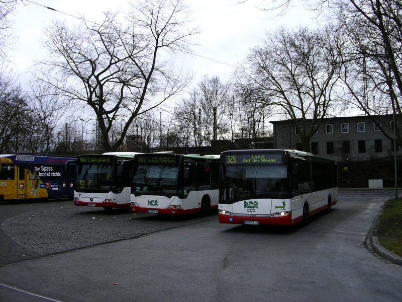 hcr,Solaris Urbino 12 ,Linie 329 verlsst Wanne Eickel Hbf.
(14.01.2008)