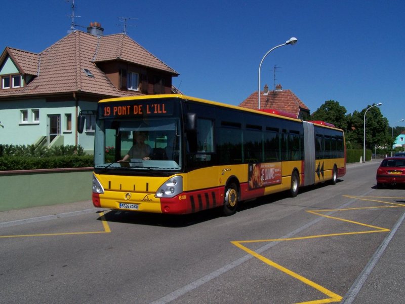 Irisbus Citlis 18 Nr 640 am 29/05/09.