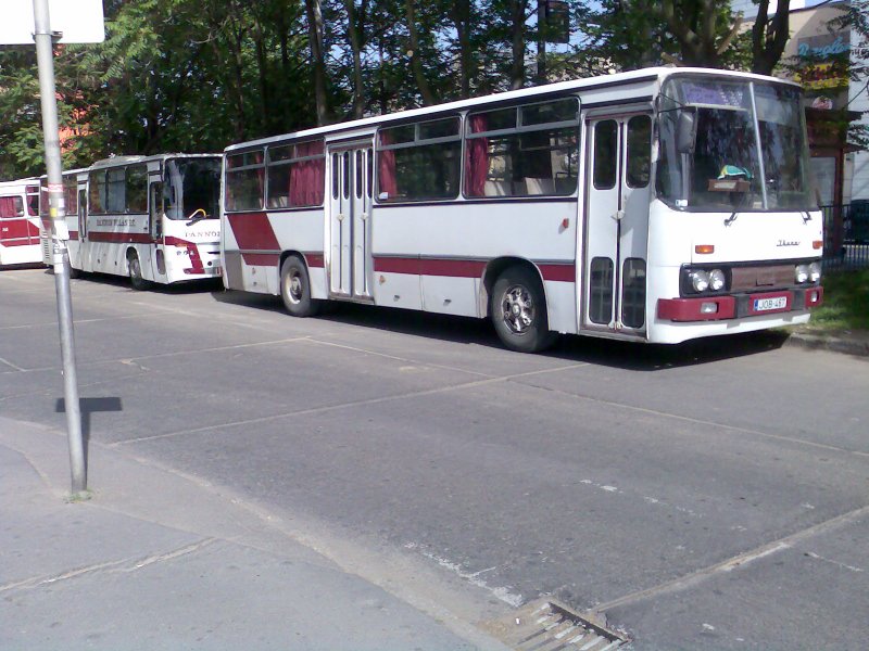 JOB-467. Ikarus 266 berlandbus in Pcs.
