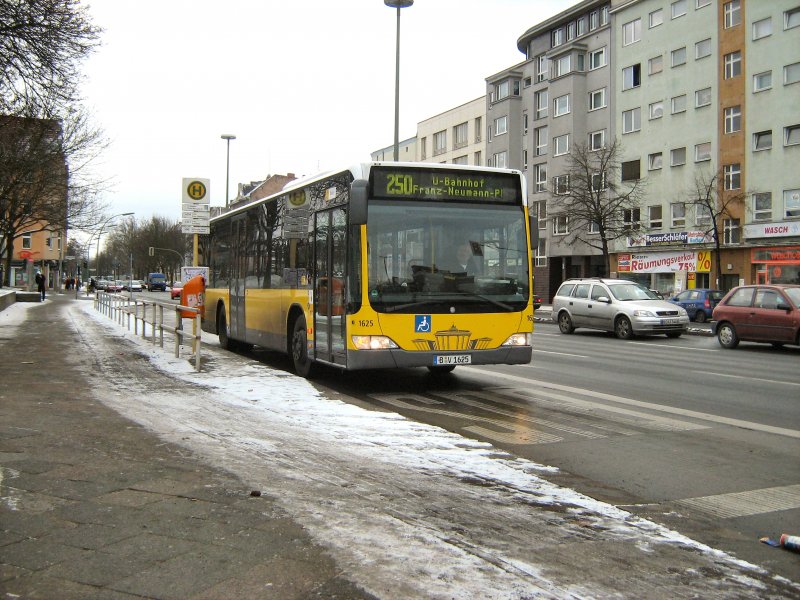 Linienverkehr in Reinickendorf, Januar 2009