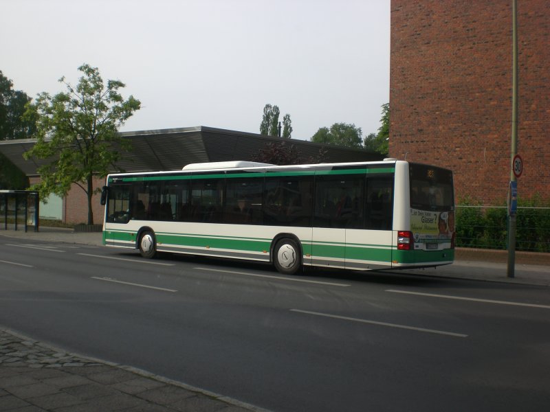 MAN Niederflurbus 3. Generation (Lions City /T) auf der Linie 893 nach Berlin-Hohenschnhausen Feldmannstrae am S-Bahnhof Buch.