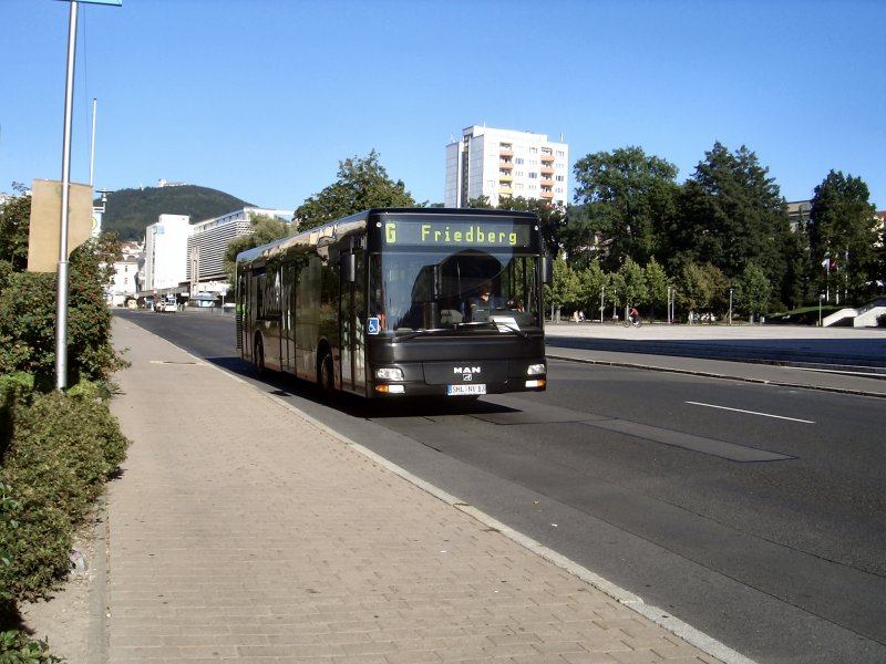 MAN-Stadtbus in Suhl, Thringen (2005)=