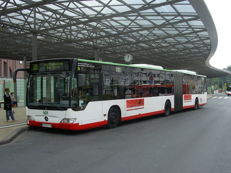 MB Citaro,Linie 311 des hcr,in Herne Busbahnhof.(05.08.2008)
