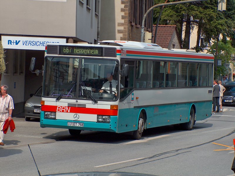 MB O407 des BRN in Heppenheim 2004.